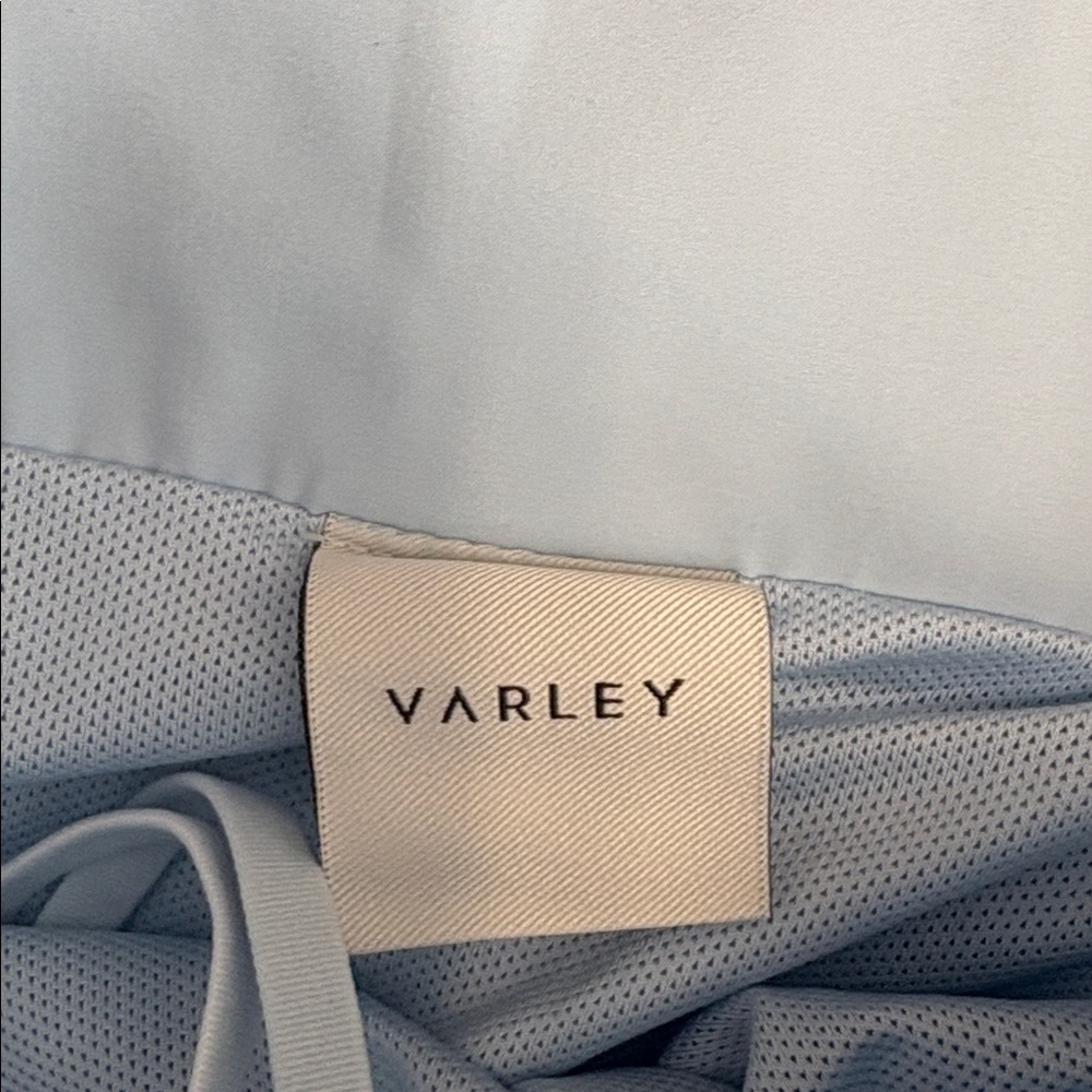 Varley Sky Blue Athletic Shorts - Picture 3 of 4